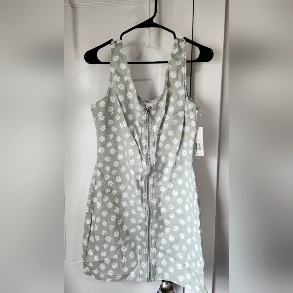Jean floral dress